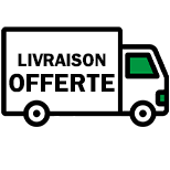 Livraison offerte &agrave; partir de 99 €