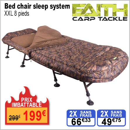 Bed Chair Faith Bed & Sleep System XXL 8 pieds