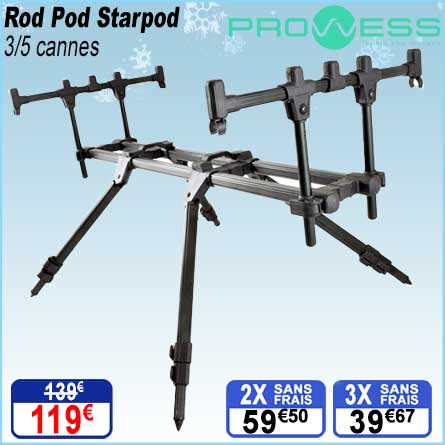 Rod Pod Prowess Starpod 3/5 cannes