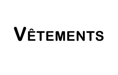 V&ecirc;tements
