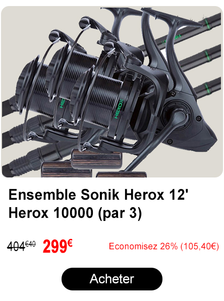 Ensemble Sonik Herox 12' Herox 10000 (par 3)