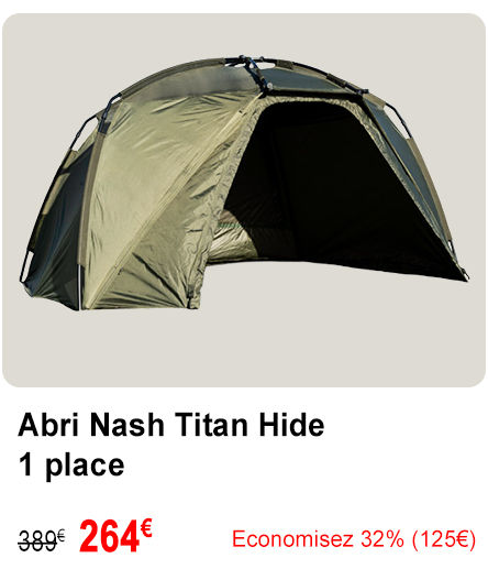  Abri Nash Titan Hide 1 place
