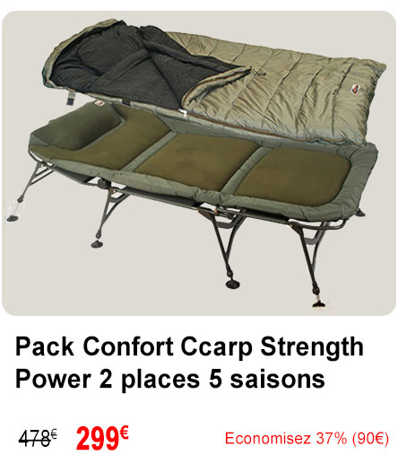 Pack Confort Ccarp Strength Power 2 places 5 saisons