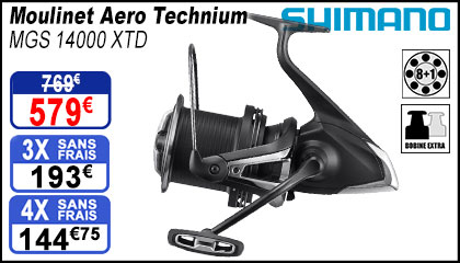 Moulinet Shimano Aero Technium MGS 14000 XTD