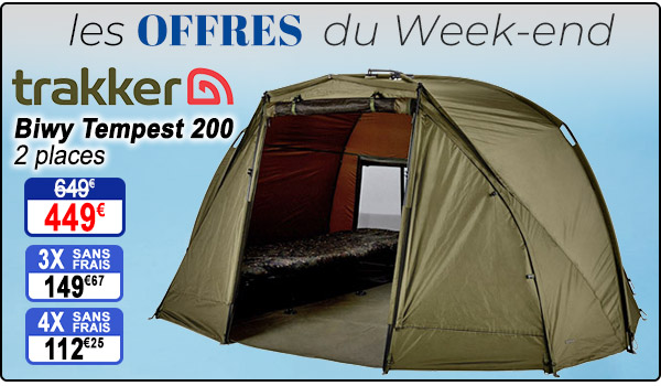 Biwy Trakker Tempest 200 2 places