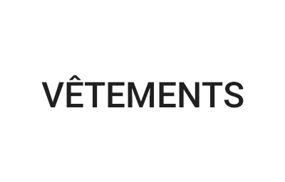 V&ecirc;tements