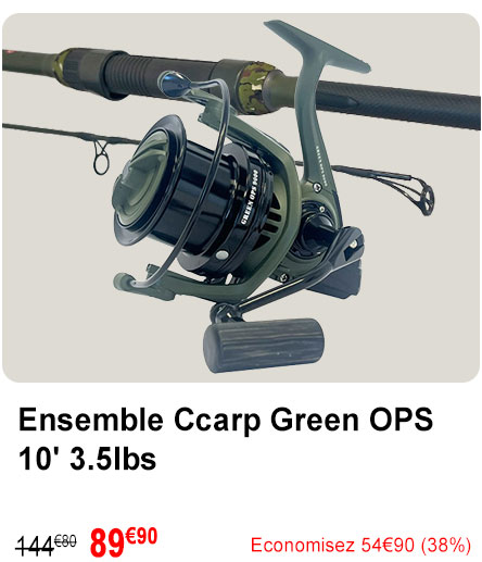 Ensemble Ccarp Green OPS 10' 3.5lbs