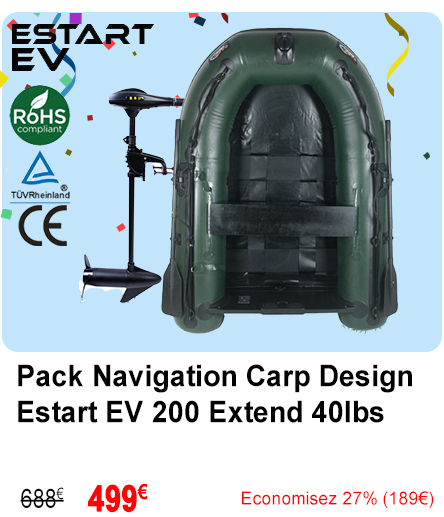 Pack Navigation Carp Design Estart EV 200 Extend 40lbs
