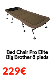 Bed Chair Pro Elite Big Brother 8 pieds