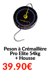 Peson à Crémaillère Pro Elite 54kg + Housse