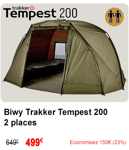 Biwy Trakker Tempest 200 2 places