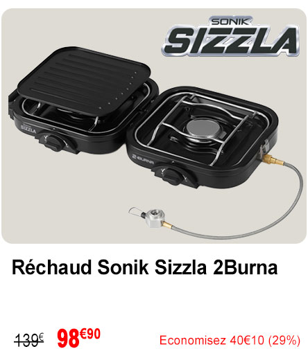 Réchaud Sonik Sizzla 2Burna