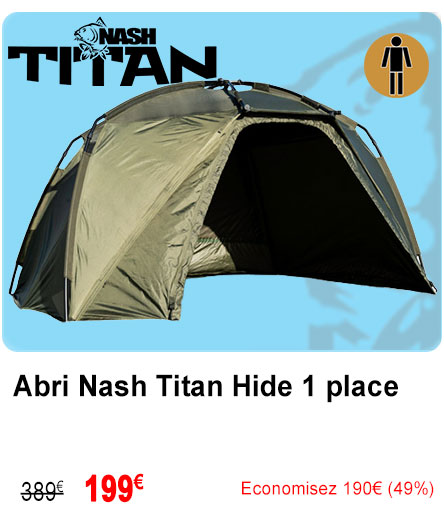 Abri Nash Titan Hide 1 place